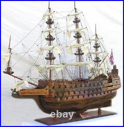 Ship Model Watercraft Traditional Antique HMS Sovereign of the Seas Monumental