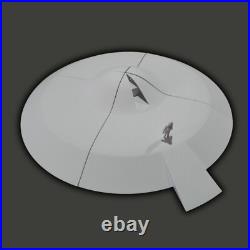 Ship (The Day the Earth Stood Still 1951) white colour model kits diy htm