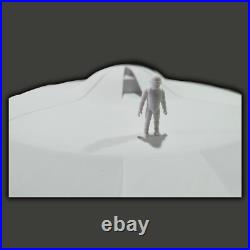 Ship (The Day the Earth Stood Still 1951) white colour model kits diy htm