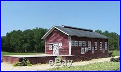 Ship from USA Z Scale Freight and Packing Shed Building Kit for Model Railroad