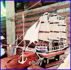 Ship wood model mini ship eco frienly hand made morden ship model