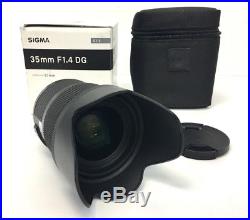 Sigma DG F/1.4 Lens For Nikon, Factory Refurbished, US Model, Free Shipping