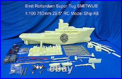Smit Rotterdam Super Tug Boat SMIT WIJS 1100 750mm 29.5 RC Model Ship Kit