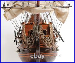 Soleil Royal Tall Ship Wooden Model 28 French Navy Warship Fully Built Boat New