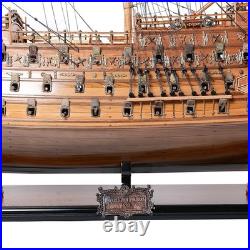 Sovereign of the Seas No Sails Admiral Line Handmade Model Ship Home Decor