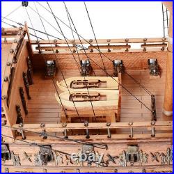 Sovereign of the Seas No Sails Admiral Line Handmade Model Ship Home Decor