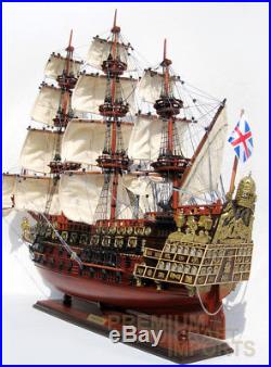 Sovereign of the Seas Wooden Ship Model Ready for Display 35