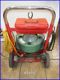 Spartan Tool, Model# 100 Drain Cleaning Machine Read for shipping