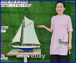 Special Wooden Handmade Ship Model For Office Display, Room Decor, Birthday Gift