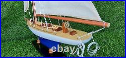 Special Wooden Handmade Ship Model For Office Display, Room Decor, Birthday Gift