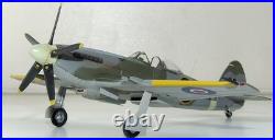 Spiteful Supermarine UK Fighter Airplane Wood Model Replica Large Free Shipping