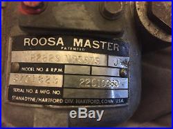 Stanadyne Injector Pump Rosa Master Model DB2829VP3979 J & SHIPS FOR FREE