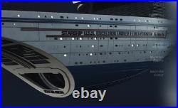 Star Trek Uss Excelsior Nx2000 1/700 scale Ship Model Kit Large 25 Custom 3d