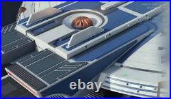 Star Trek Uss Excelsior Nx2000 1/700 scale Ship Model Kit Large 25 Custom 3d
