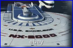 Star Trek Uss Excelsior Nx2000 1/700 scale Ship Model Kit Large 25 Custom 3d