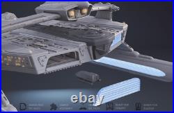 Star Trek Uss Reliant Ncc 1864 1/350 scale Ship Model Kit Large 26 Custom 3d