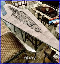 Star Wars Super Star Destroyer 49 W Base + Plaque 1/15000 Custom 3d Model Kit