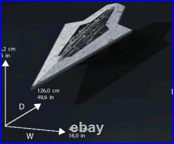 Star Wars Super Star Destroyer 49 W Base + Plaque 1/15000 Custom 3d Model Kit
