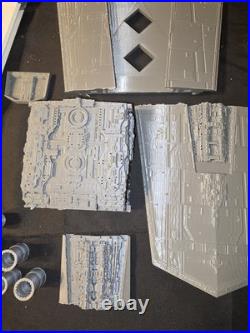 Star Wars Super Star Destroyer 49 W Base + Plaque 1/15000 Custom 3d Model Kit