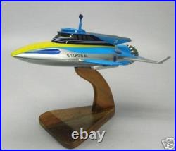 Stingray Anderson Combat Submarine Desktop Wood Model Regular New Free Shipping