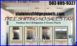 Sub-Zero Stainless Steel Panel for models 501 & 601 FREE SHIPPING