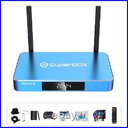 Superbox S6 MAX TV BOX Latest Product Model New Factory Sealed Fast Ship