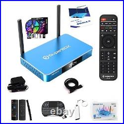 Superbox S6 MAX TV BOX Latest Product Model New Factory Sealed Fast Ship