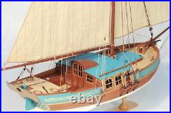 Sweden Yacht Sail Boat Scale 124 21 540 mm Wood Ship Model kit