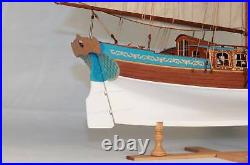 Sweden Yacht Sail Boat Scale 124 21 540 mm Wood Ship Model kit