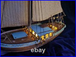 Sweden Yacht Sail Boat Scale 124 21 540 mm Wood Ship Model kit