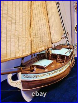 Sweden Yacht Sail Boat Scale 124 21 540 mm Wood Ship Model kit