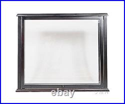 Table Top Display Case 36 Opening Front Wood Medium Tall Ship Sailboat Models