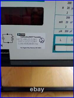 Tegam Impedance Meter Model 252 Wired for 110V. Free Shipping