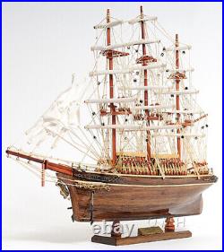 The Cutty Sark 1869 Wooden Tall China Clipper Ship Model 22 Fully Built New