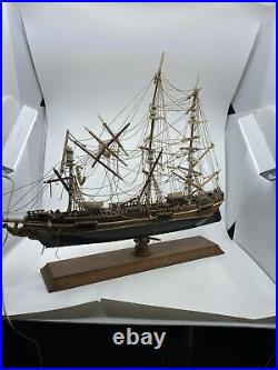 The Cutty Sark 1869 Wooden Tall China Clipper Ship Model 22 Fully Built Used