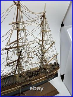 The Cutty Sark 1869 Wooden Tall China Clipper Ship Model 22 Fully Built Used