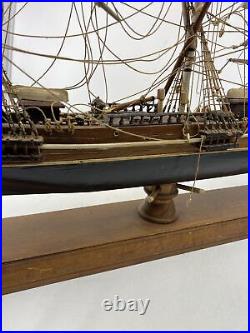 The Cutty Sark 1869 Wooden Tall China Clipper Ship Model 22 Fully Built Used