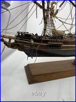 The Cutty Sark 1869 Wooden Tall China Clipper Ship Model 22 Fully Built Used