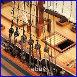 The El Cazador 1783 Ship Model Handmade 24 Wooden Ship Fully Assembled