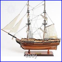 The El Cazador 1783 Ship Model Handmade 24 Wooden Ship Fully Assembled