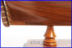 The El Cazador Tall Ship Model Handcrafted Model With Tower & Metal Cannons