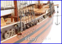 The El Cazador Tall Ship Model Handcrafted Model With Tower & Metal Cannons