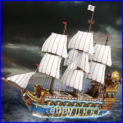 The Royal Fleet Model Ship MOC Building Set Open Box