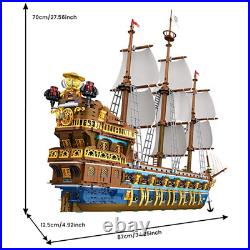 The Royal Fleet Model Ship MOC Building Set Open Box