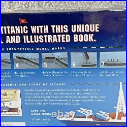 The Titanic Book and Submersible Model Set Susan Hughes Steve Santini NEW Sealed