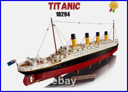 Titanic 10294 Model Building Blocks Toy Gift Set MOC Creator Style 9090pcs