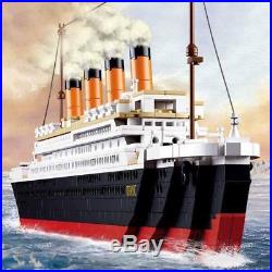 Titanic Building Blocks Ship Model Set The Kit For Kids Adult Large Toy 3D