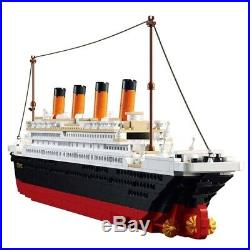 Titanic Building Blocks Ship Model Set The Kit For Kids Adult Large Toy 3D