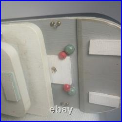 Titanic Homemade 24 Wooden Ship Model Vintage