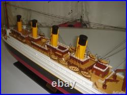 Titanic high quality wooden model cruise ship 32 fully assembly